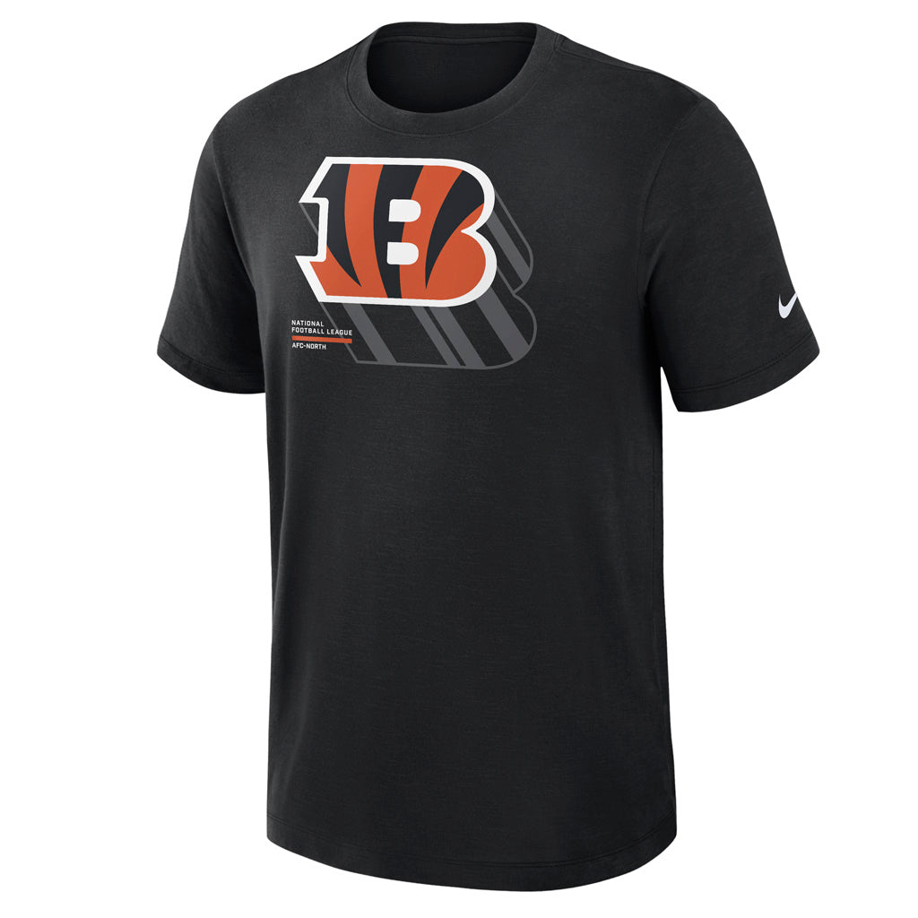 NFL Cincinnati Bengals Nike Slub T-Shirt - Black