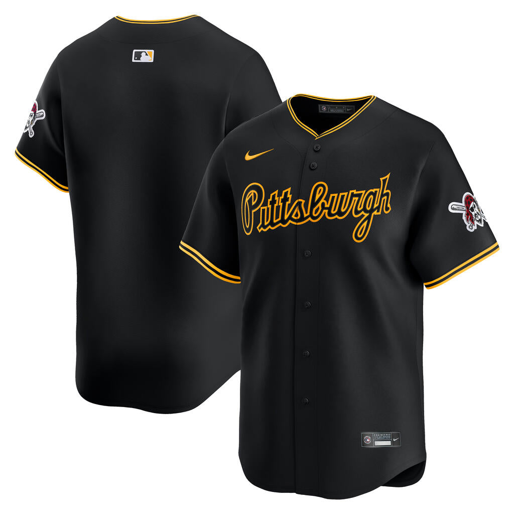 MLB Pittsburgh Pirates Nike Alternate Limited Jersey - Black