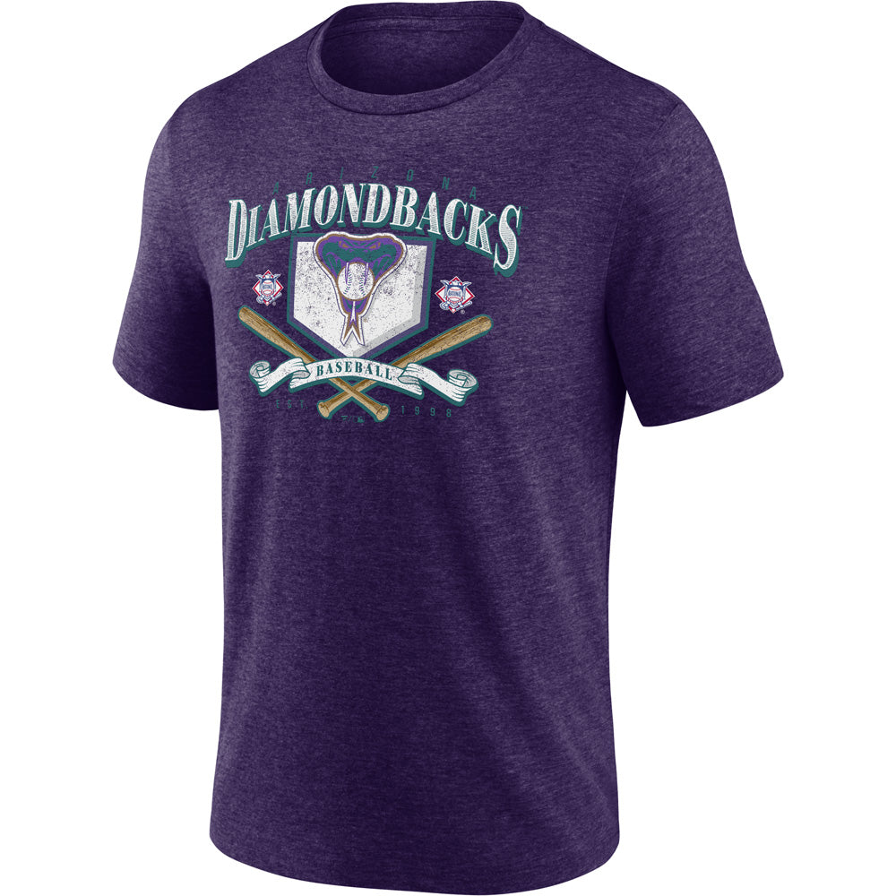MLB Arizona Diamondbacks Fanatics Home Team Tri-Blend Tee