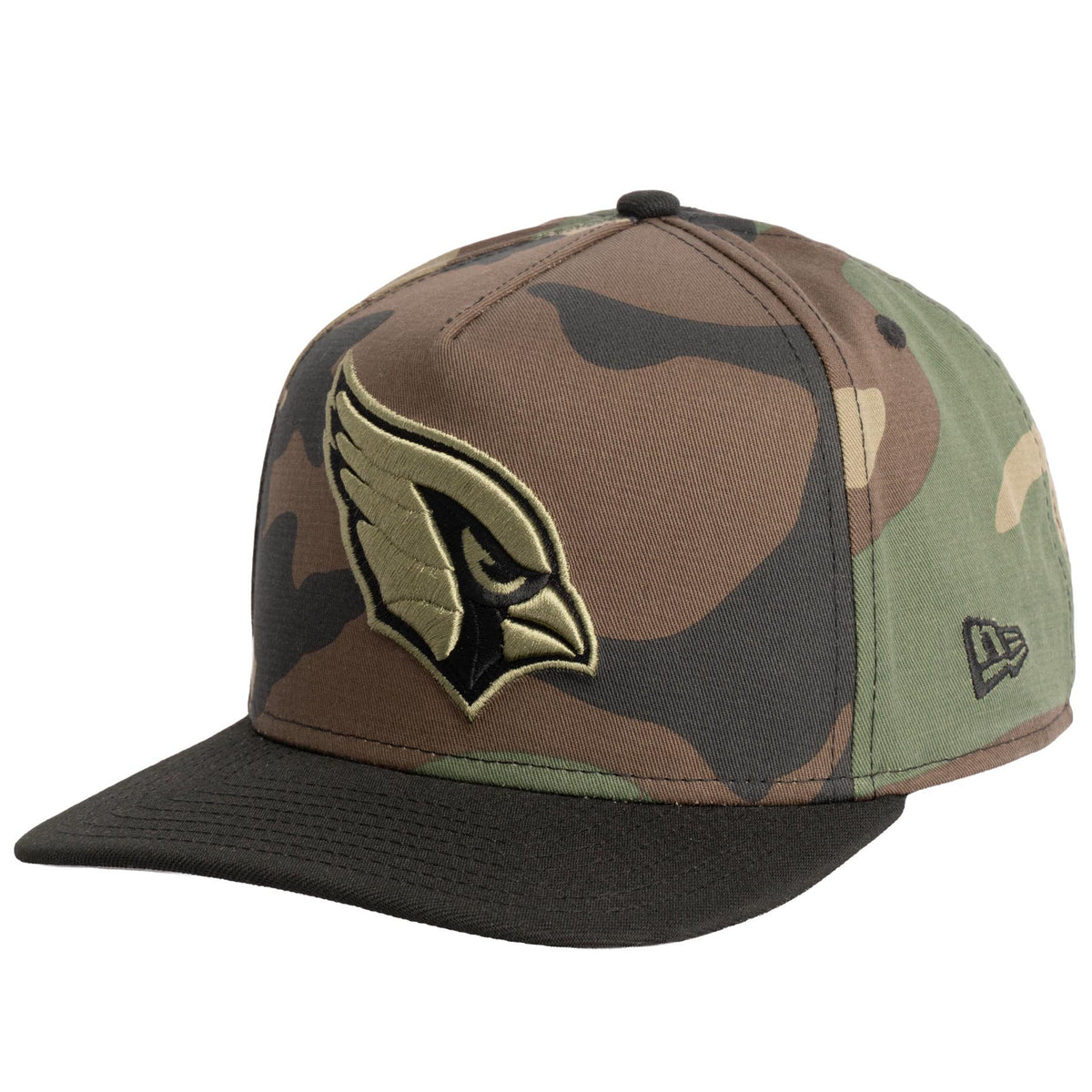 NFL Arizona Cardinals New Era Woodland Ops 9FIFTY A-Frame Snapback Hat- Camo