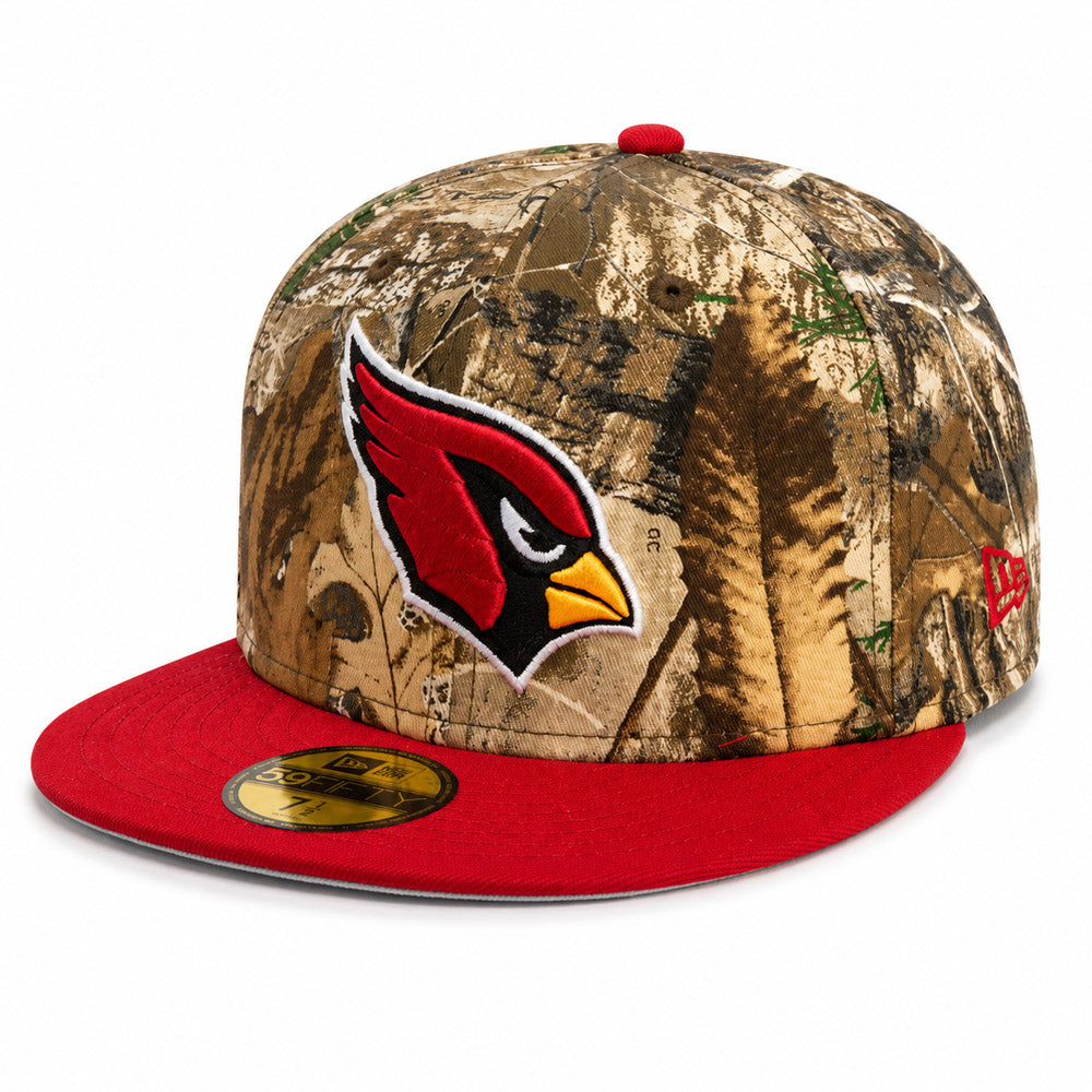NFL Arizona Cardinals New Era Team Terrain 59FIFTY Fitted Hat- Real Tree
