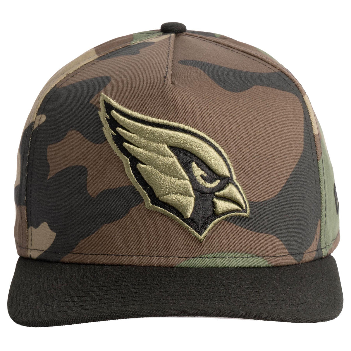 NFL Arizona Cardinals New Era Woodland Ops 9FIFTY A-Frame Snapback Hat- Camo