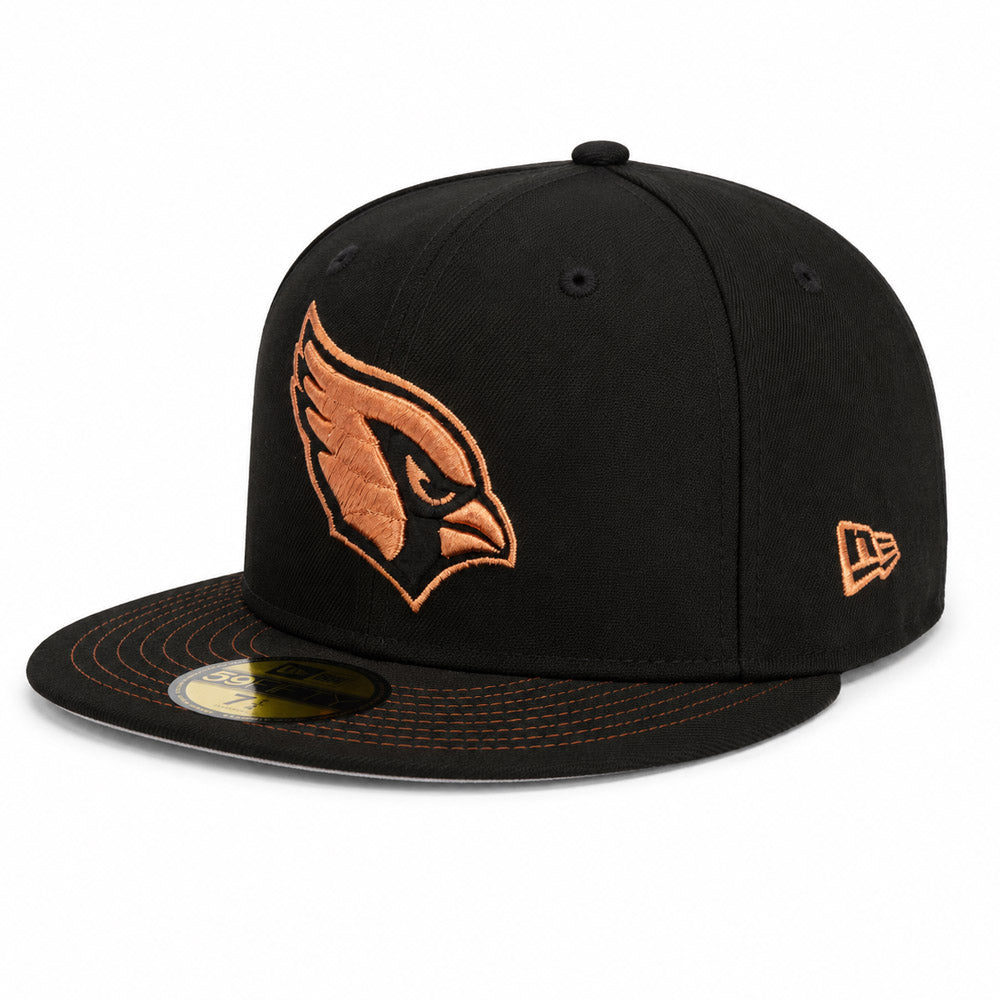 NFL Arizona Cardinals New Era Copper Mine 59FIFTY Fitted Hat - Black
