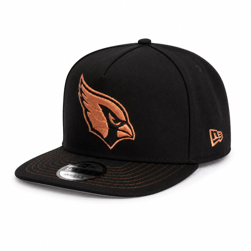 NFL Arizona Cardinals New Era Copper Mine 9FIFTY A-Frame Snapback Hat - Black