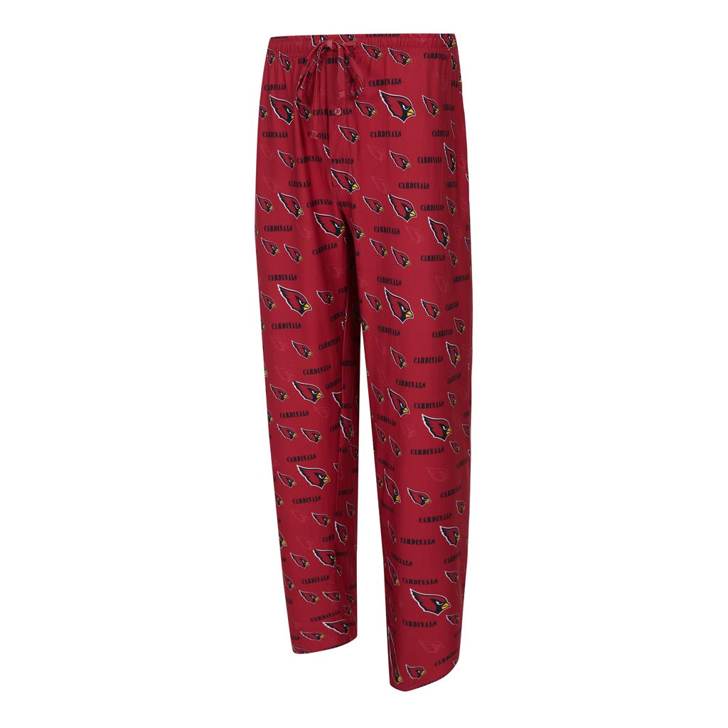 NFL Arizona Cardinals Concepts Sport Mosaic All Over Print PJ Pants - Red