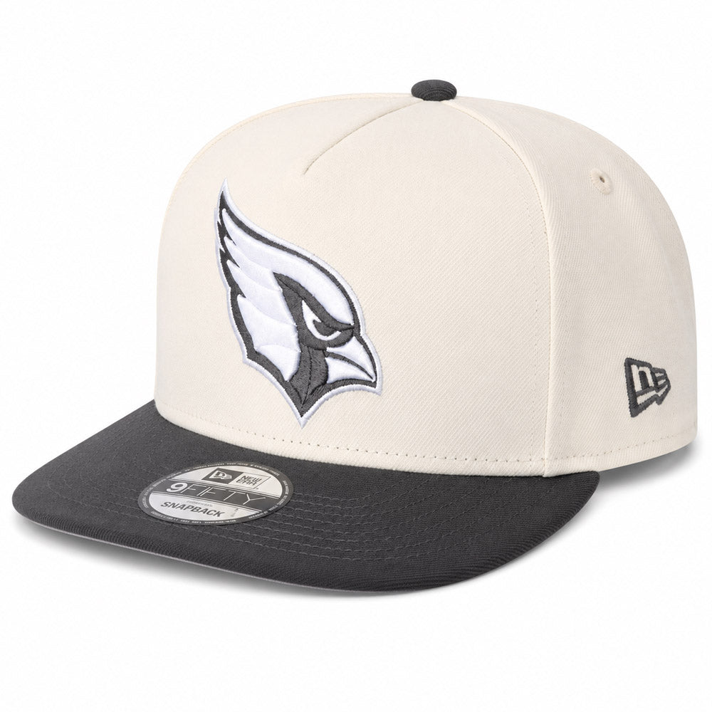 NFL Arizona Cardinals New Era Gridiron Chrome 9FIFTY A-Frame- Cream
