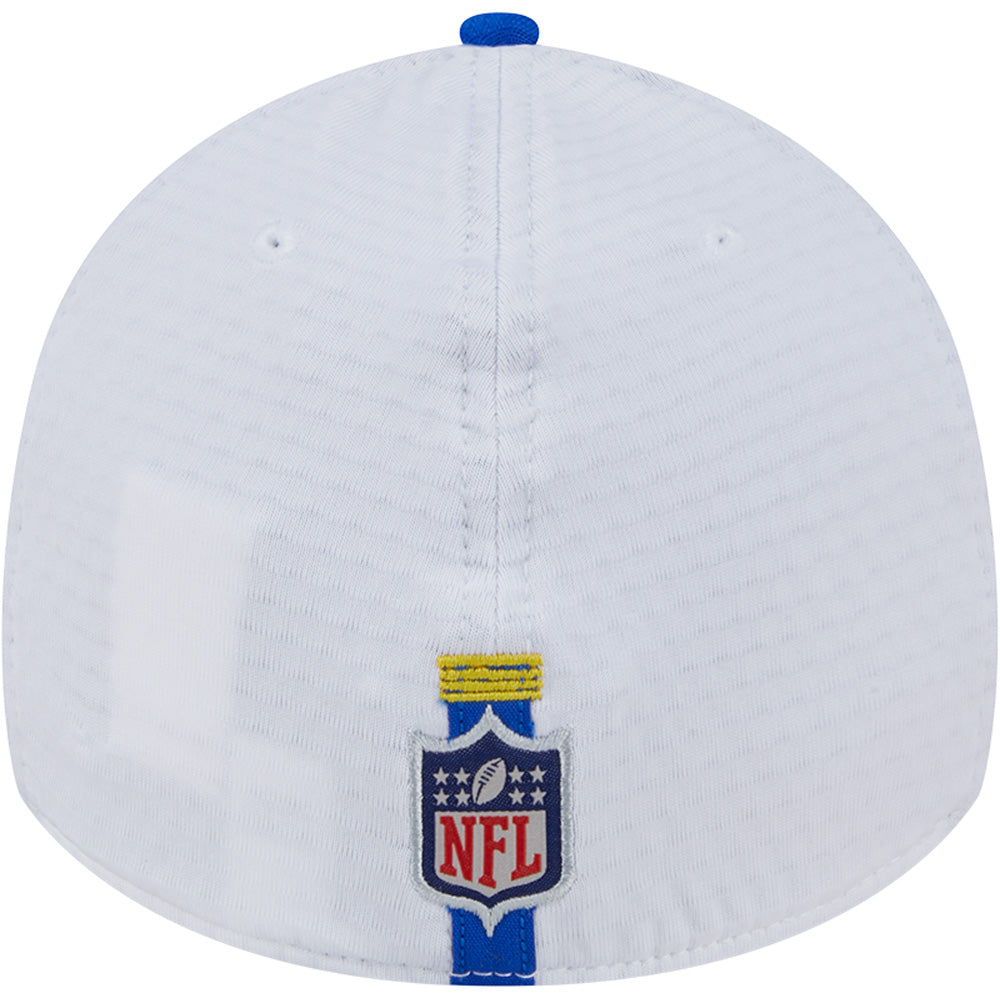 NFL Los Angeles Rams New Era 2024 Training 39THIRTY Flex Fit Hat - White