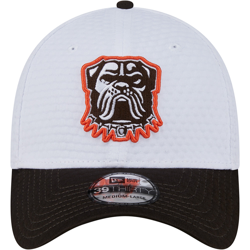 NFL Cleveland Browns New Era 2024 Training 39THIRTY Flex Fit Hat - White