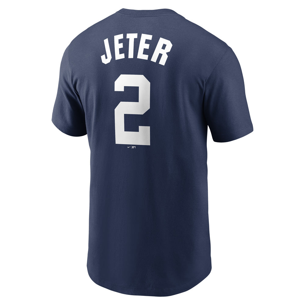 MLB New York Yankees Derek Jeter Nike FUSE Cooperstown Name & Number T-Shirt - Navy