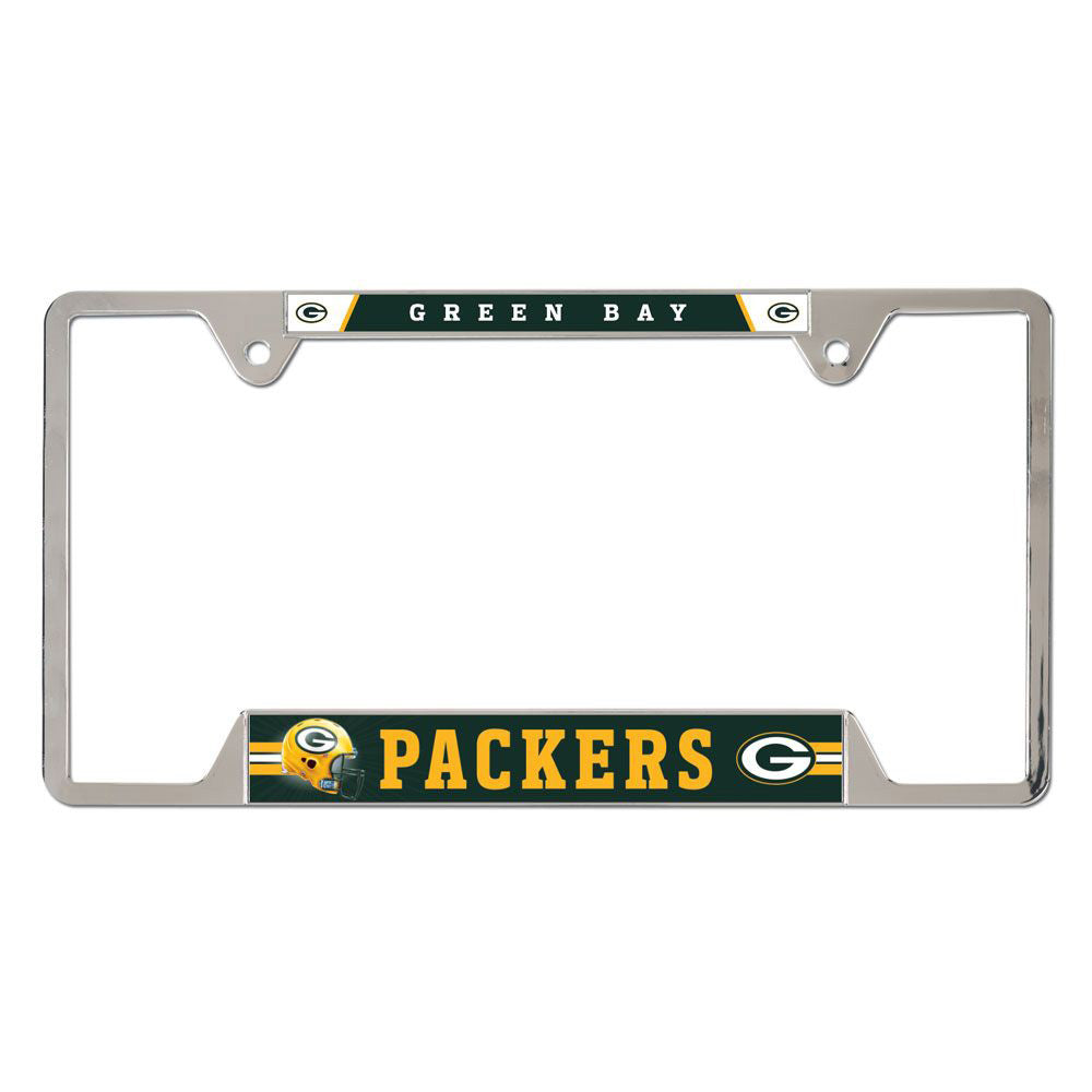 NFL Green Bay Packers WinCraft Metal License Plate Frame