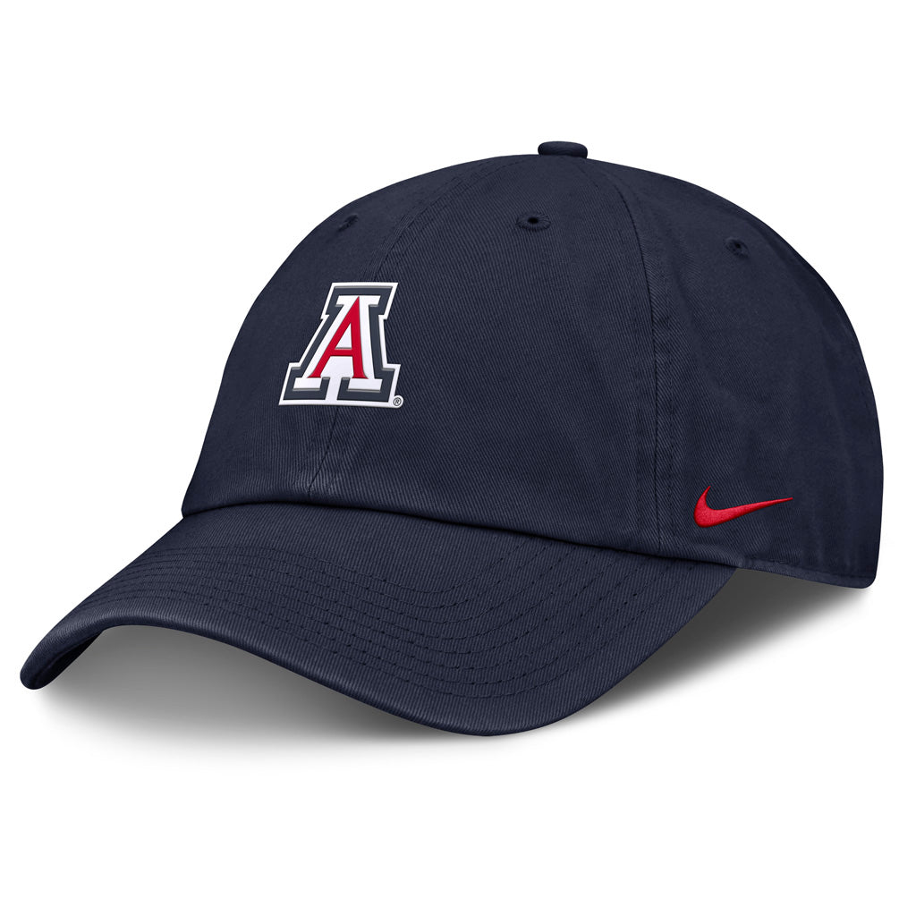 NCAA Arizona Wildcats Nike Primary Logo Primetime Slouch Adjustable Hat - Navy