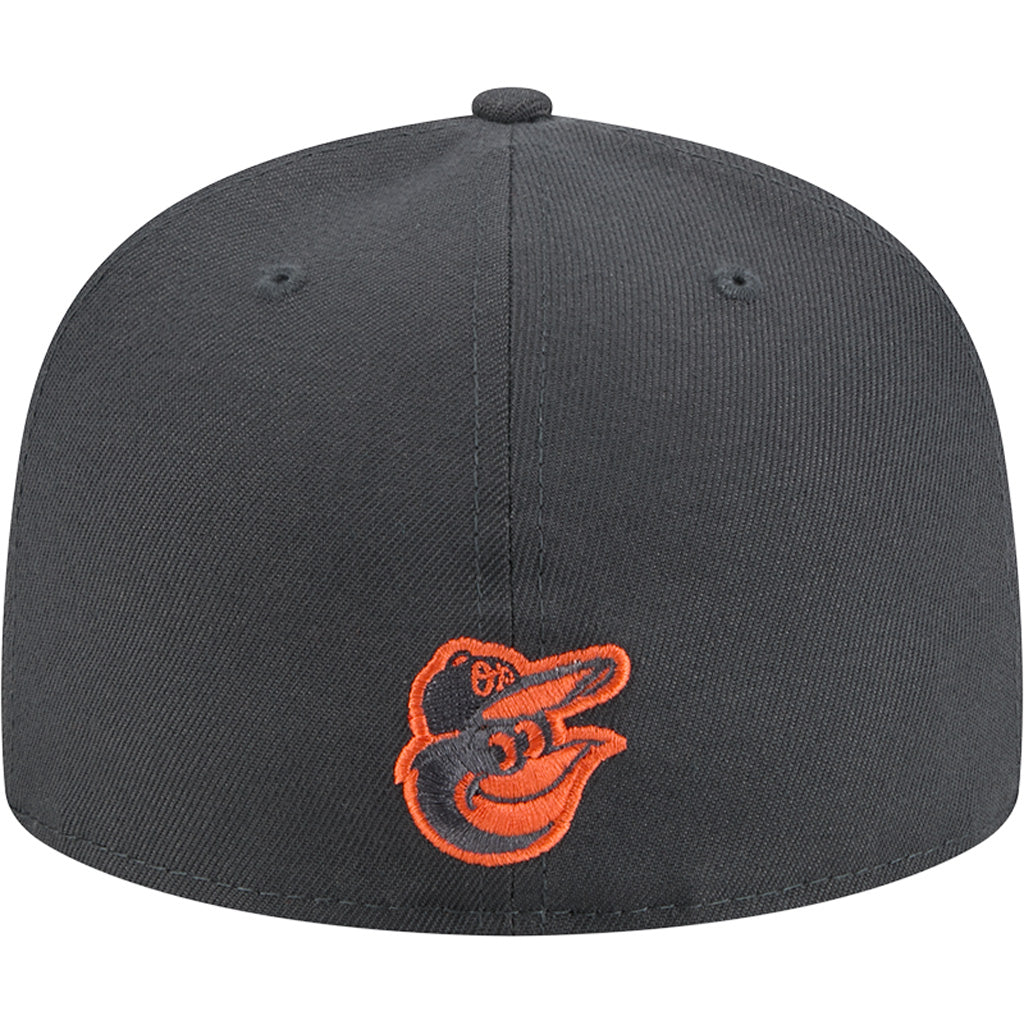 MLB Baltimore Orioles New Era City Connect Fan Pack 59FIFTY Fitted Hat - Charcoal