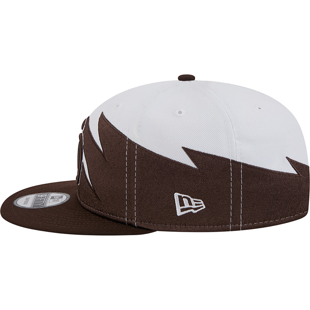 MLB San Diego Padres New Era Jagged 9FIFTY Snapback Hat - White