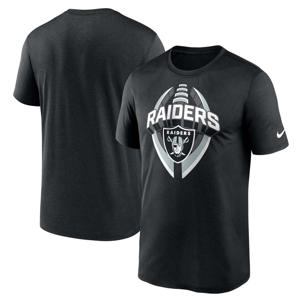 NFL Las Vegas Raiders Nike 2025 Icon Legend T-Shirt - Black