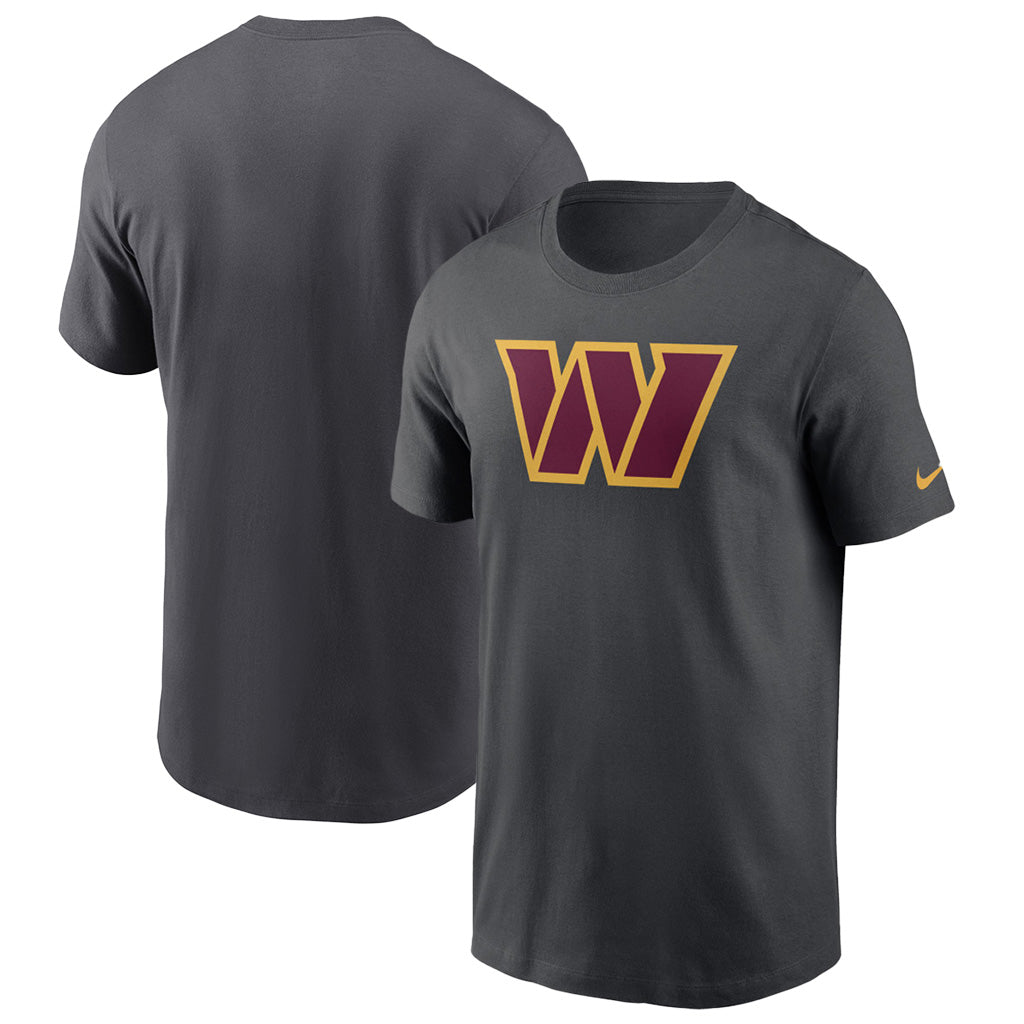 NFL Washington Commanders Nike Cotton Essential T-Shirt - Charcoal