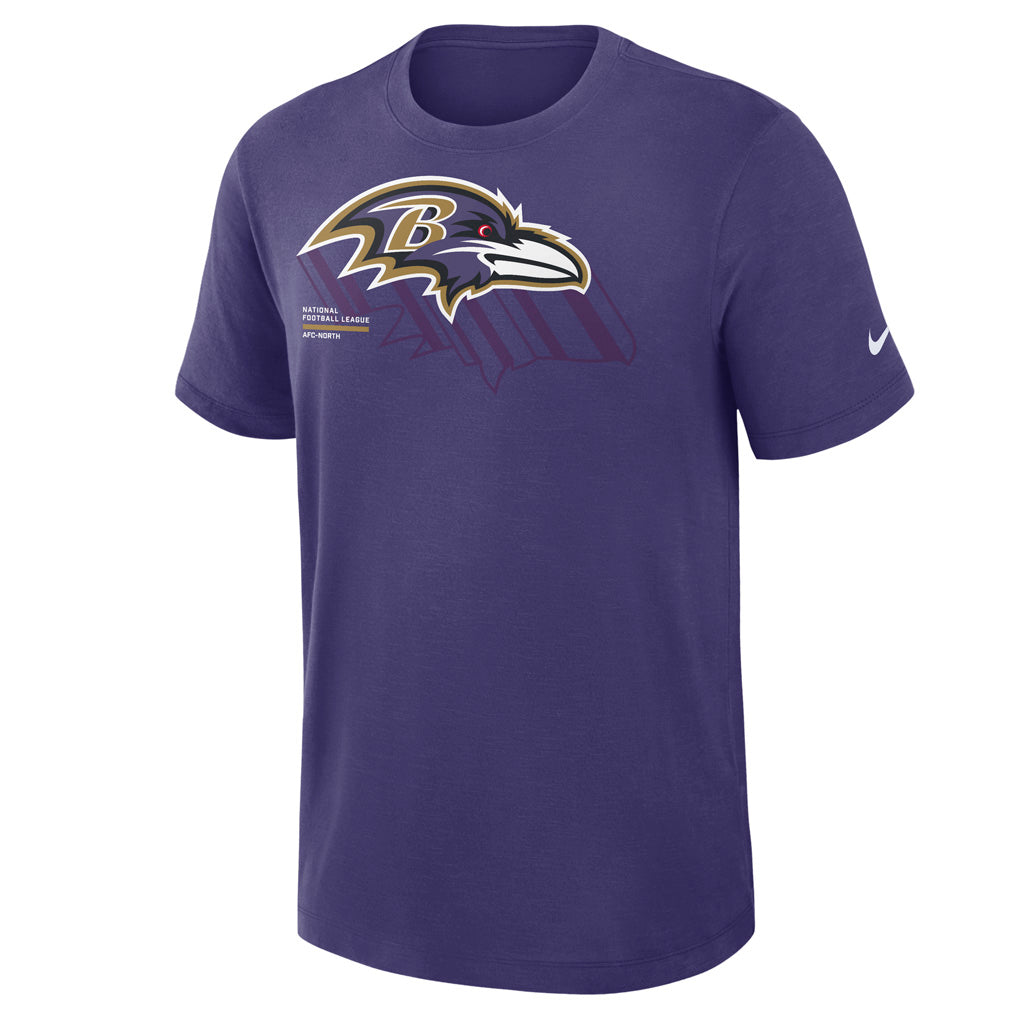 NFL Baltimore Ravens Nike Slub T-Shirt - Purple