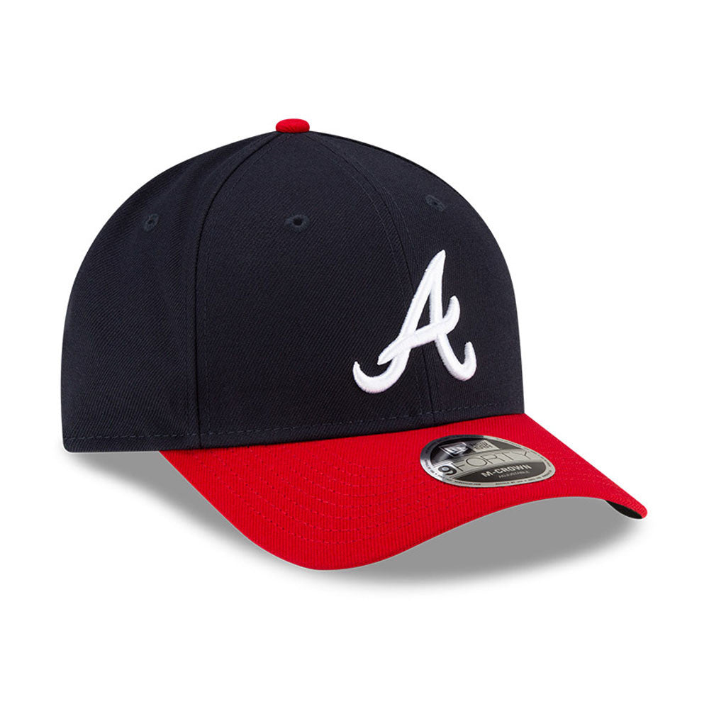 MLB Atlanta Braves New Era Home Player Replica 9FORTY M-Crown Hat - Navy