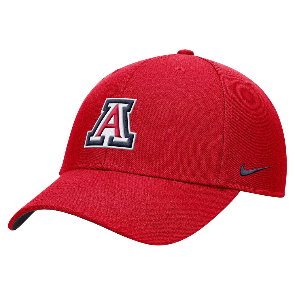 NCAA Arizona Wildcats Youth Nike Dri-FIT Club Adjustable Hat - Red