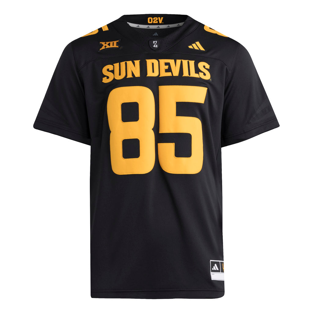 NCAA Arizona State Sun Devils adidas Alternate Premium Replica Jersey - Black