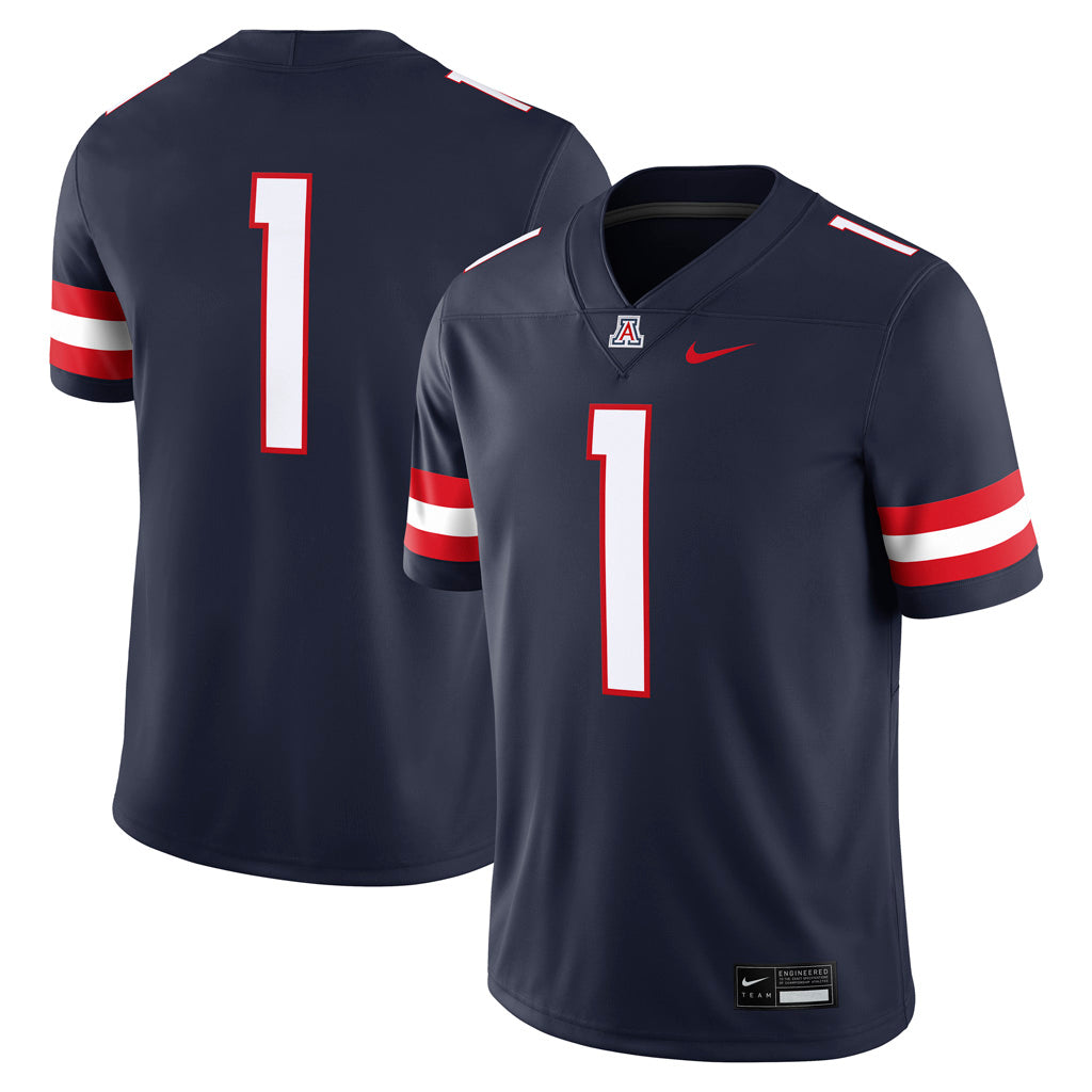 NCAA Arizona Wildcats Nike Home Football Jersey - Navy