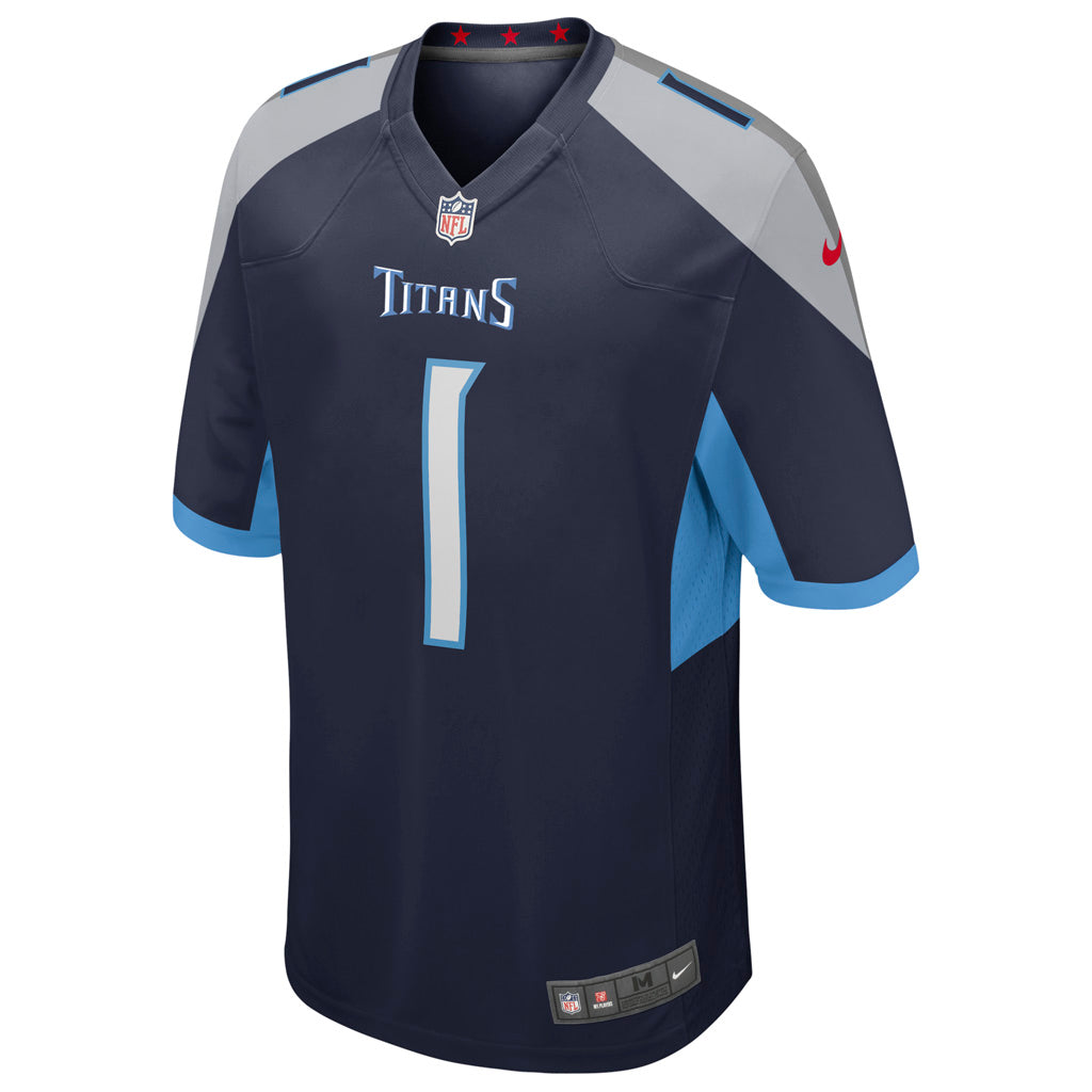 NFL Tennessee Titans Cam Ward Nike Home Game Jersey - Navy