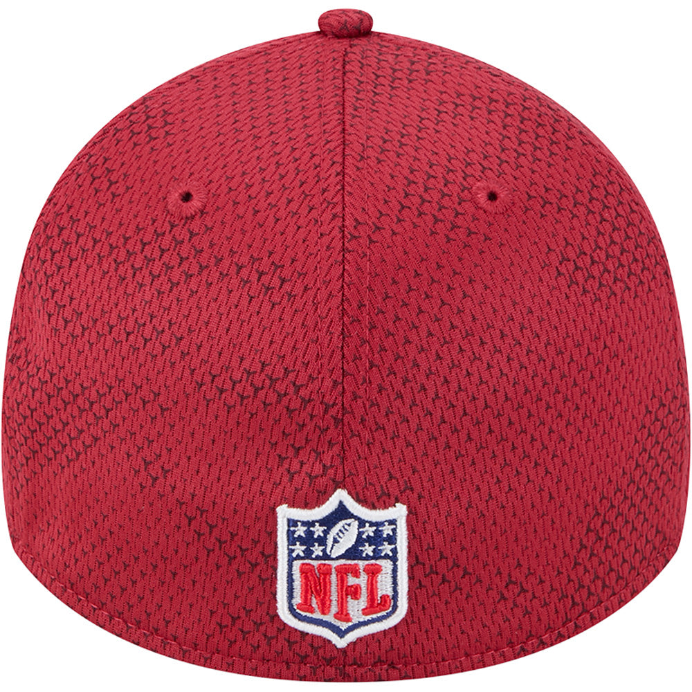 NFL Arizona Cardinals New Era 2024/25 Sideline 39THIRTY Flex Fit Hat - Red