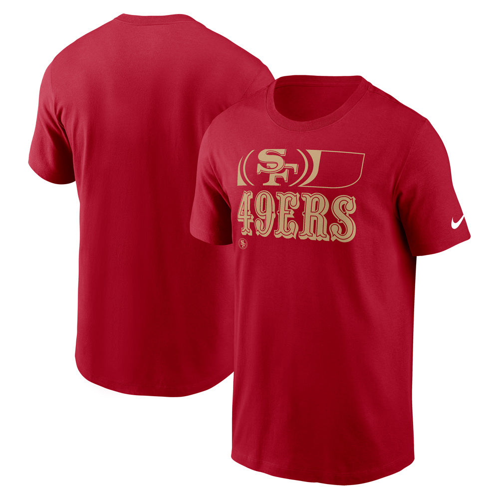 NFL San Francisco 49ers Nike Air Essential T-Shirt - Red