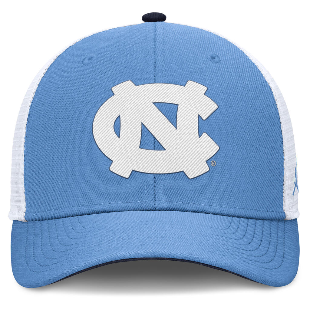 NCAA North Carolina Tar Heels Nike Primetime Trucker Snapback Hat - Blue