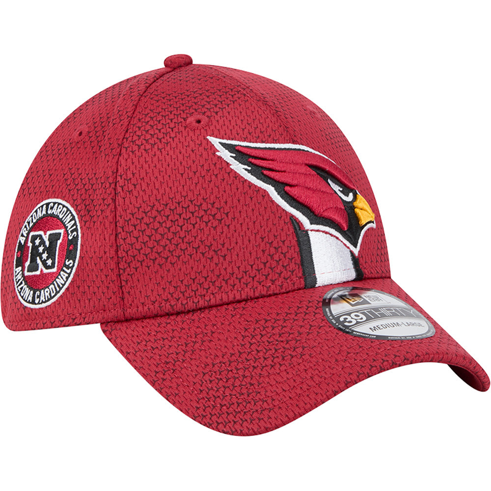 NFL Arizona Cardinals New Era 2024/25 Sideline 39THIRTY Flex Fit Hat - Red