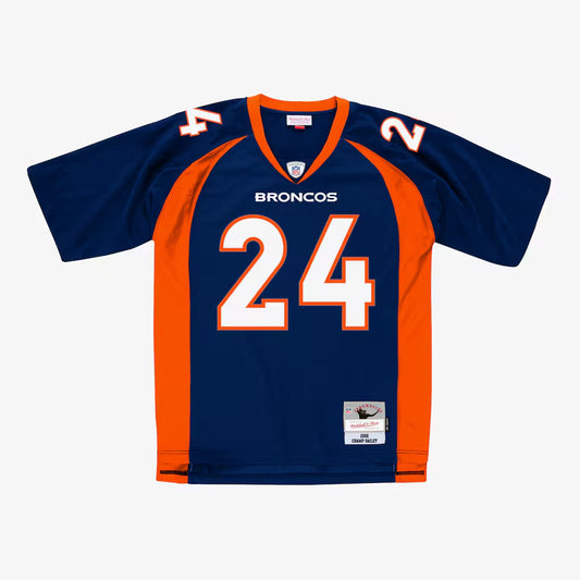 NFL Denver Broncos Champ Bailey Mitchell & Ness 2006 Legacy Jersey- Navy