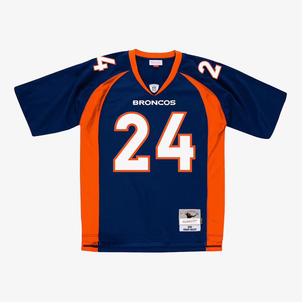 NFL Denver Broncos Champ Bailey Mitchell & Ness 2006 Legacy Jersey- Navy