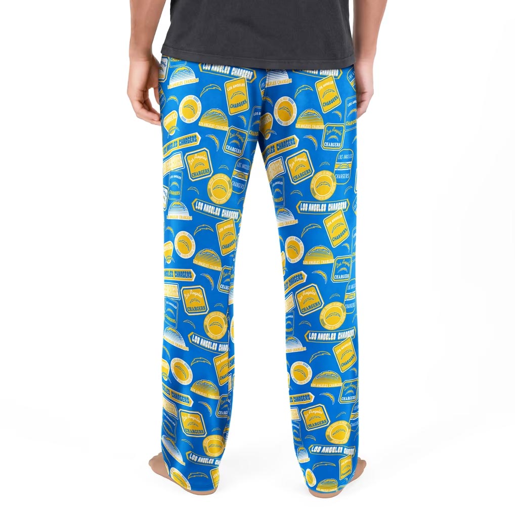 NFL Los Angeles Chargers Concepts Sport Grady Pajama Pant- Blue