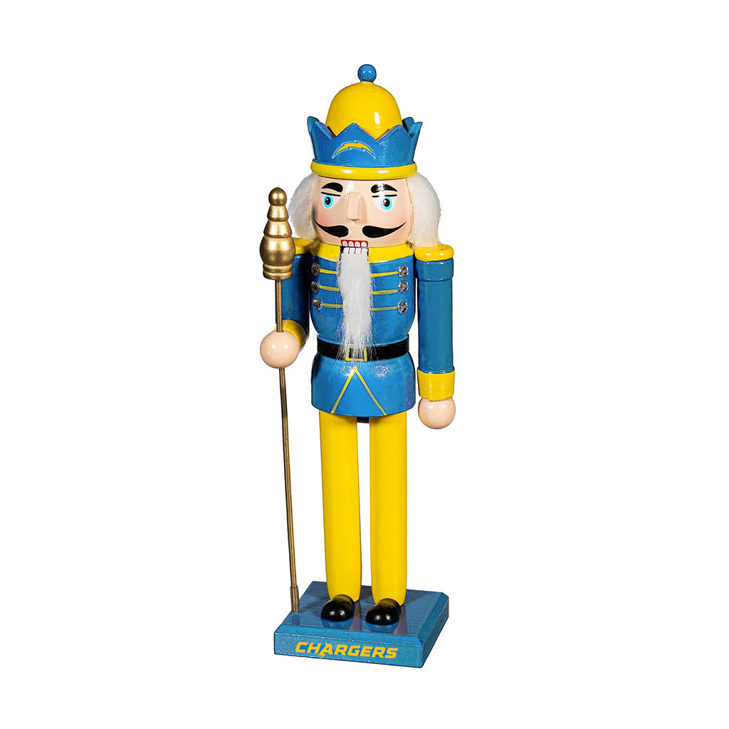 NFL Los Angeles Chargers Evergreen 12" Nutcracker