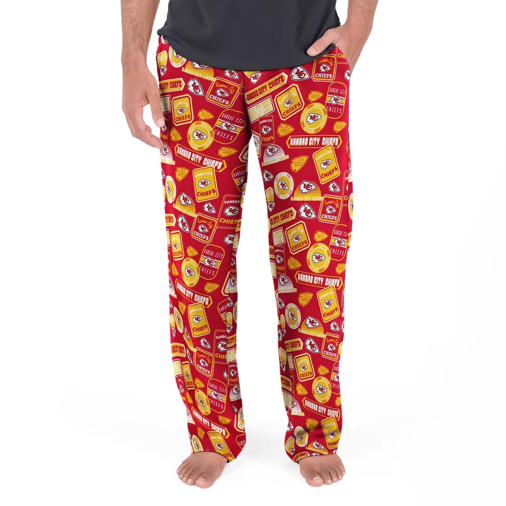 NFL Kansas City Chiefs Concepts Sport Grady Pajama Pant- Red