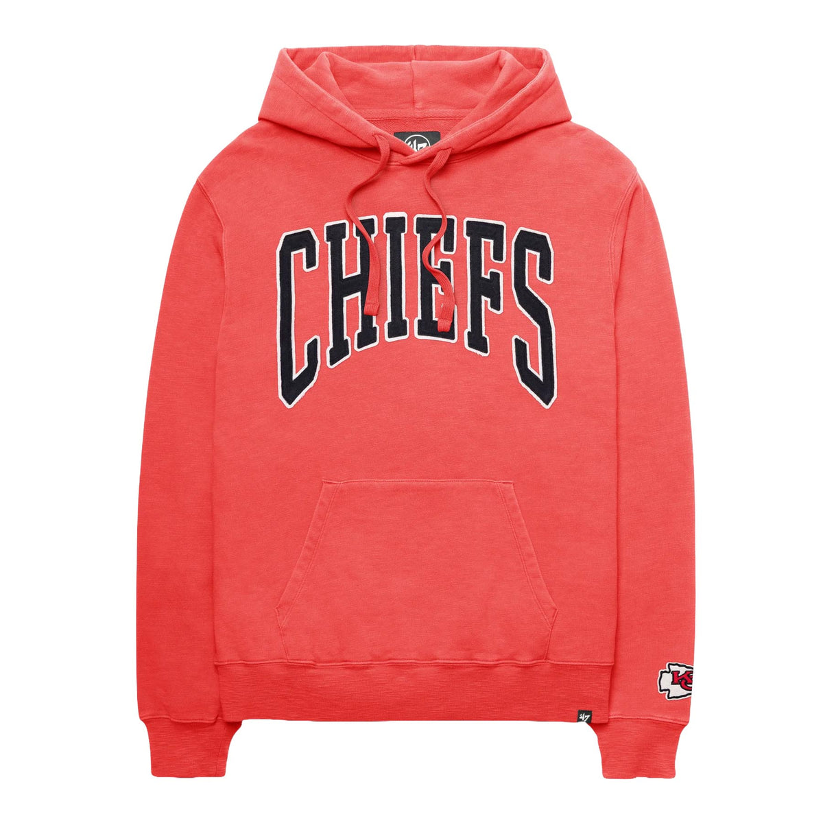 NFL Kansas City Chiefs '47 Groton French Terry Pullover Hoodie- Red