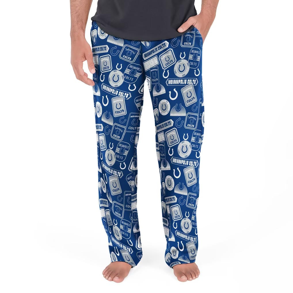 NFL Indianapolis Colts Concepts Sport Grady Pajama Pant- Blue
