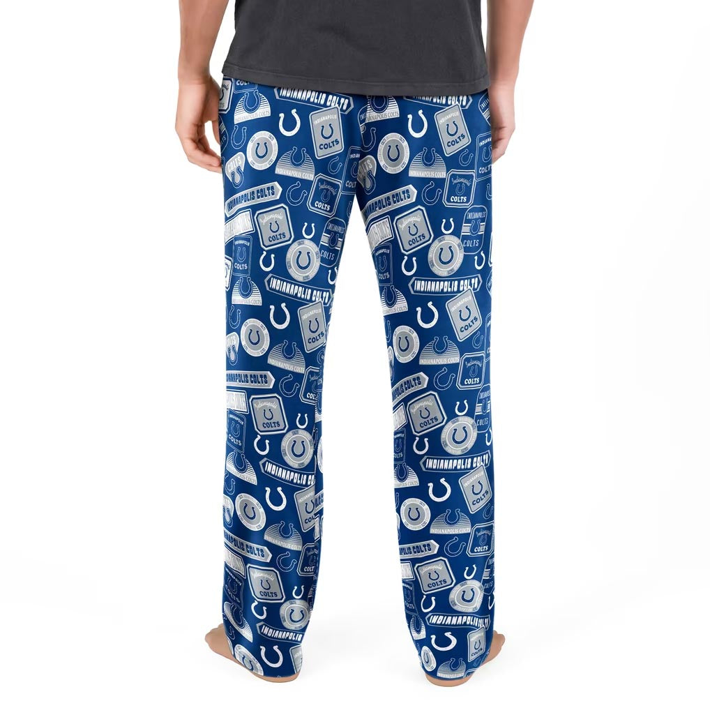 NFL Indianapolis Colts Concepts Sport Grady Pajama Pant- Blue