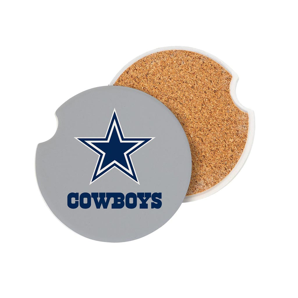 NFL Dallas Cowboys Evergreen 2-Pack Car Coasters