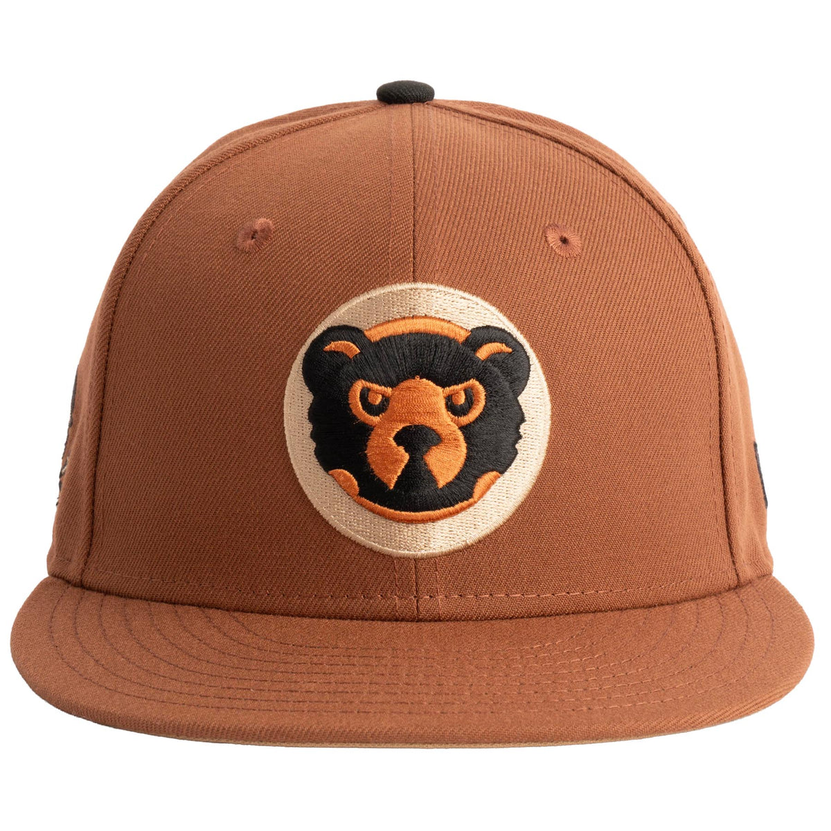 MLB Chicago Cubs New Era Jolly Roger 59FIFTY Fitted Hat- Brown