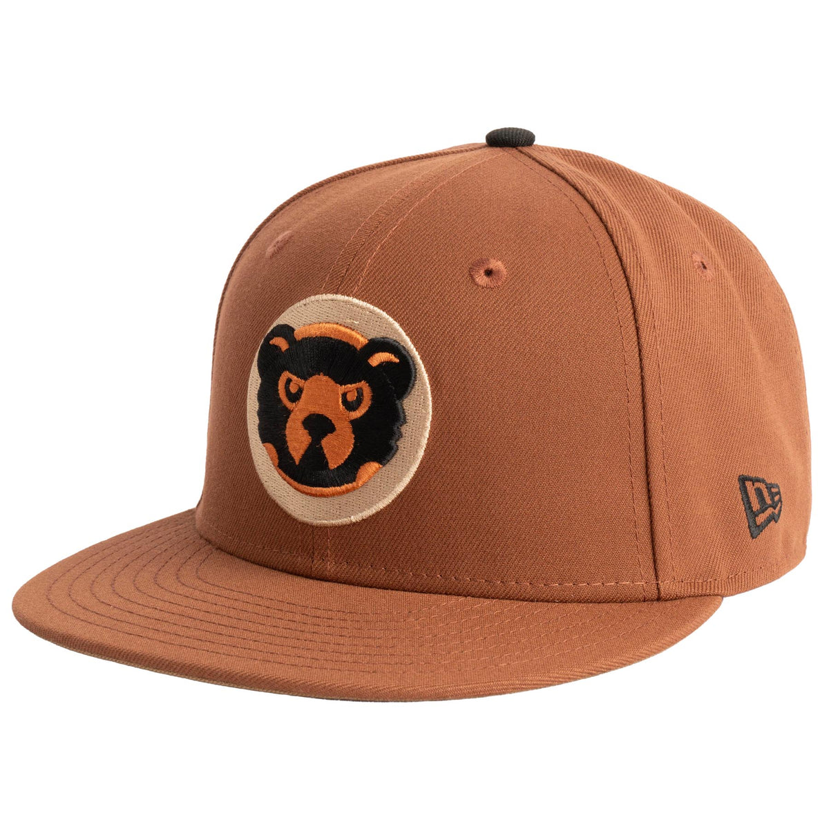 MLB Chicago Cubs New Era Jolly Roger 59FIFTY Fitted Hat- Brown