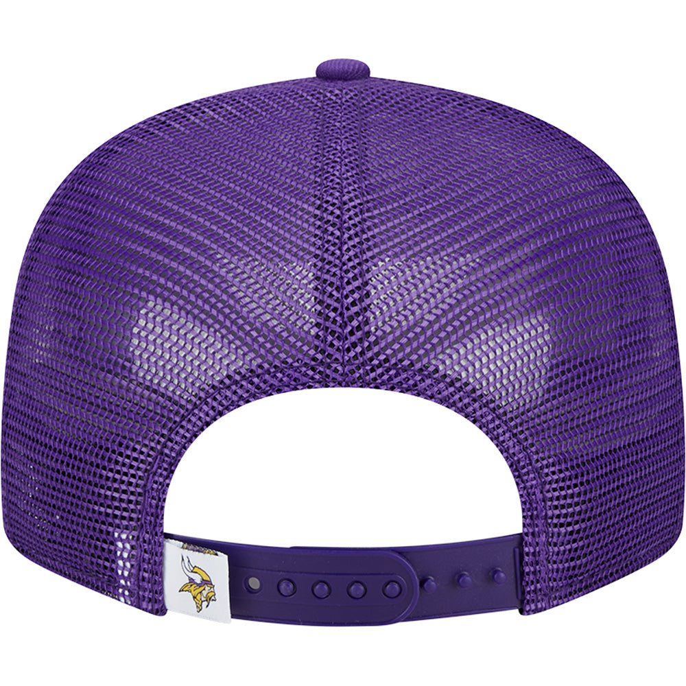 NFL Minnesota Vikings New Era 9FIFTY Snapback Trucker Hat - Purple