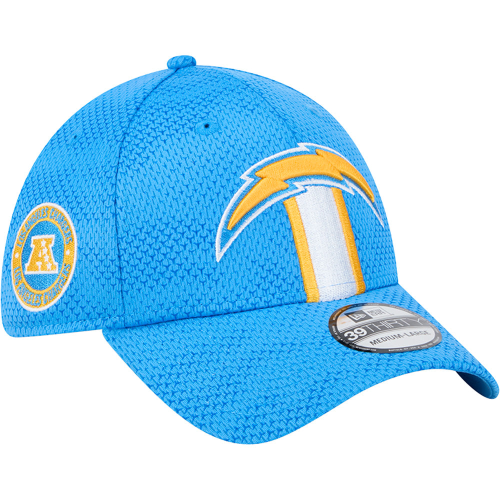 NFL Los Angeles Chargers New Era 2024/25 Sideline 39THIRTY Flex Fit Hat - Blue