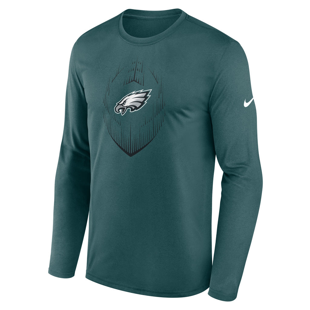 NFL Philadelphia Eagles Nike 2024 Icon Legend Long Sleeve T-Shirt - Green