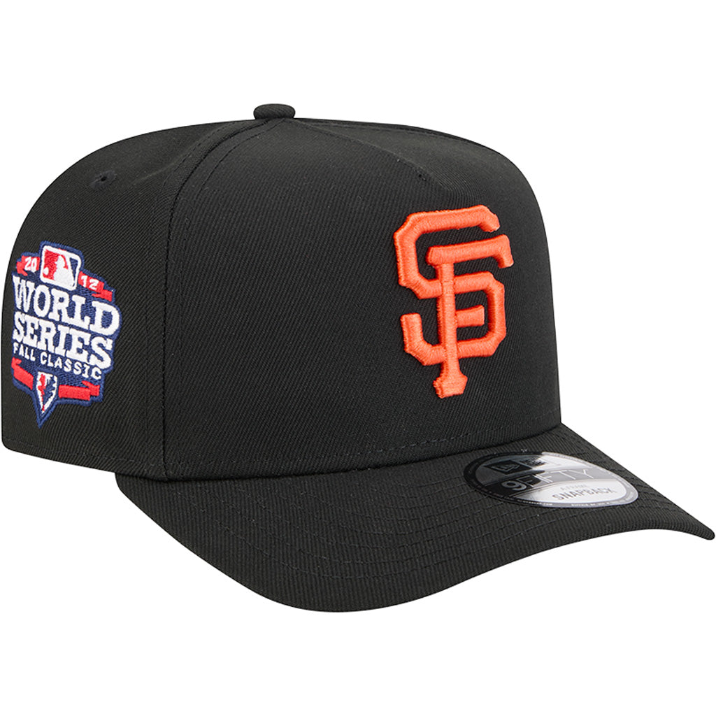 MLB San Francisco Giants New Era OTC 9FIFTY A-Frame Hat - Black