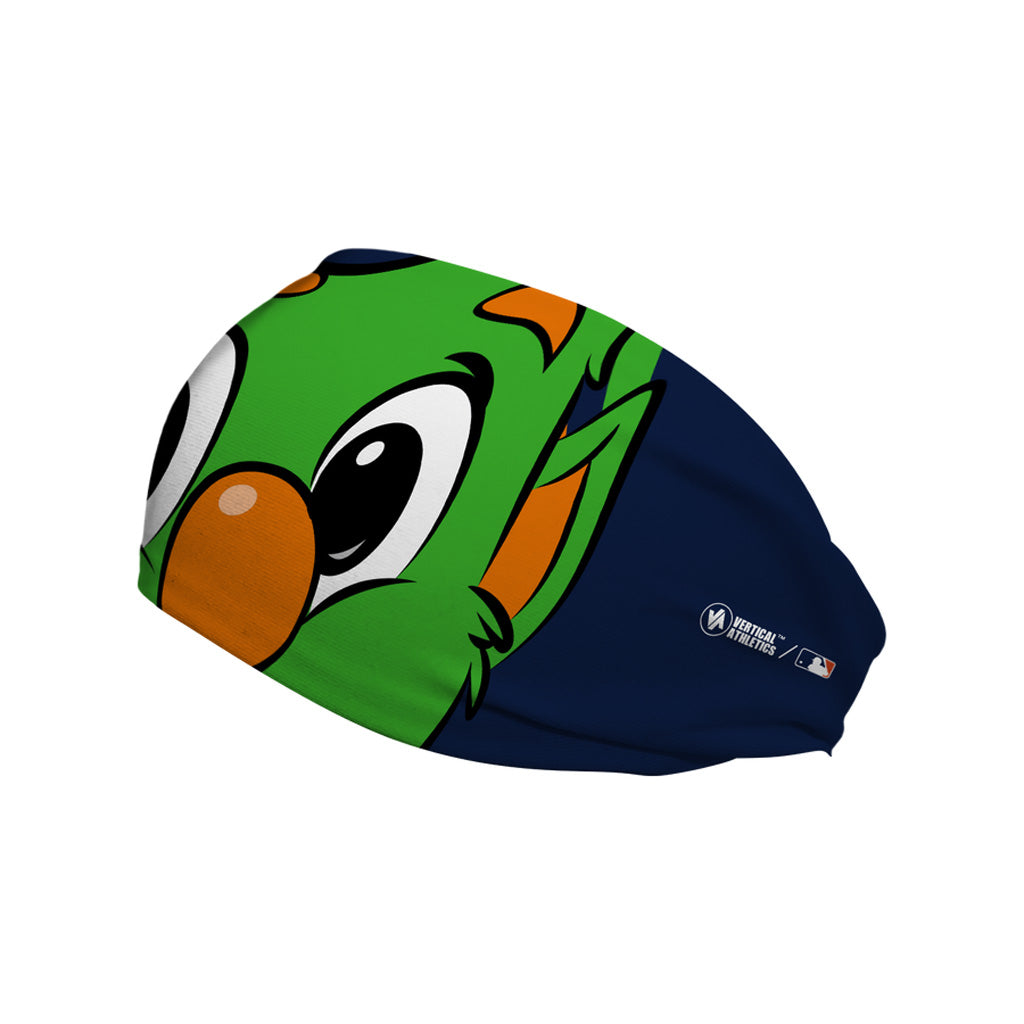 MLB Houston Astros Vertical Athletics Mascot Stare Headband - Navy
