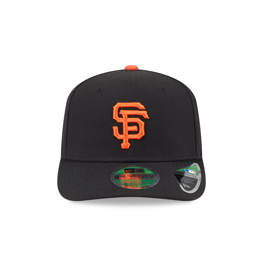 MLB San Francisco Giants New Era Player Replica 9SEVENTY Stretch-Snapback Hat - Black