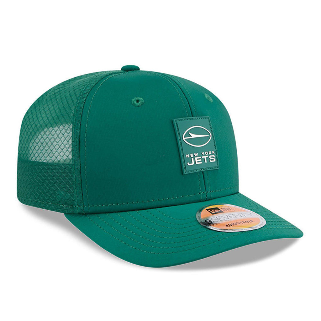 NFL New York Jets New Era 2025 Sideline 9SEVENTY Stretch-Snapback Hat - Green