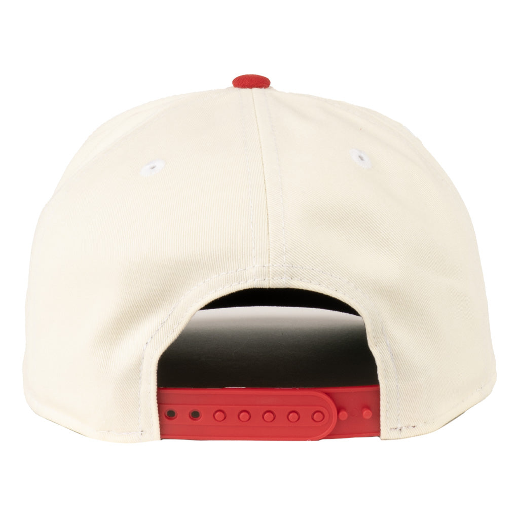 NFL San Francisco 49ers New Era Primary Two-Tone TC 9FIFTY A-Frame Snapback Hat - Cream