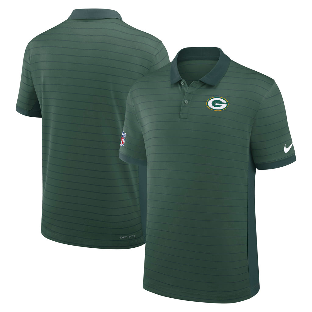 NFL Green Bay Packers Nike 2025 Dri-Fit Striped Polo - Green
