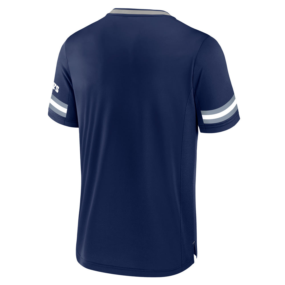 NFL Dallas Cowboys Fanatics Stripe Stacking T-Shirt - Navy